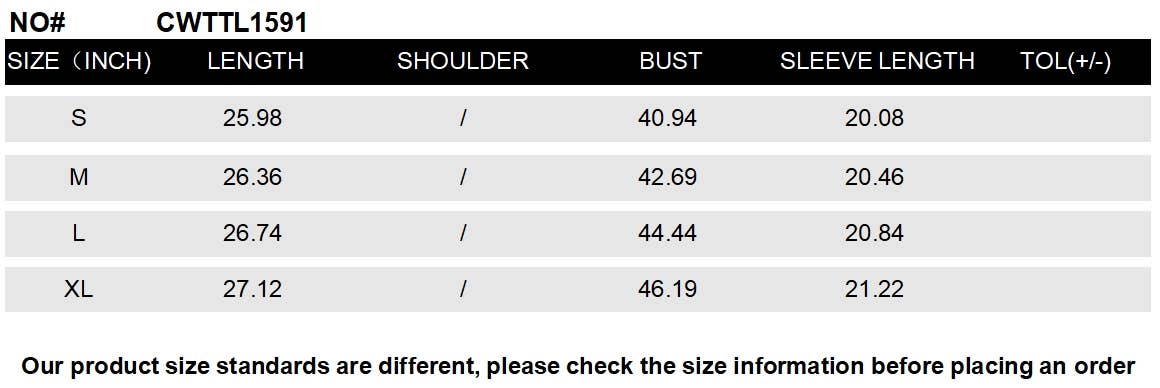 CWTTL1591_V-neck Pullover Long Sleeve Top