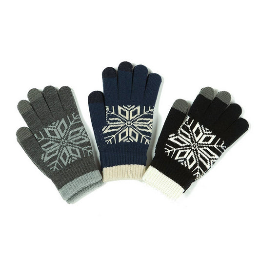 CWAG00575_UNISEX WINTER REINDEER OUTDOOR WARM GLOVES