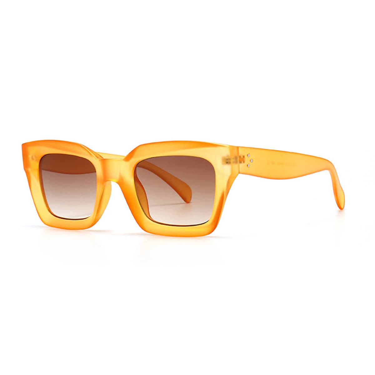 TRENDY STREET STYLE SQUARE SUNGLASSES