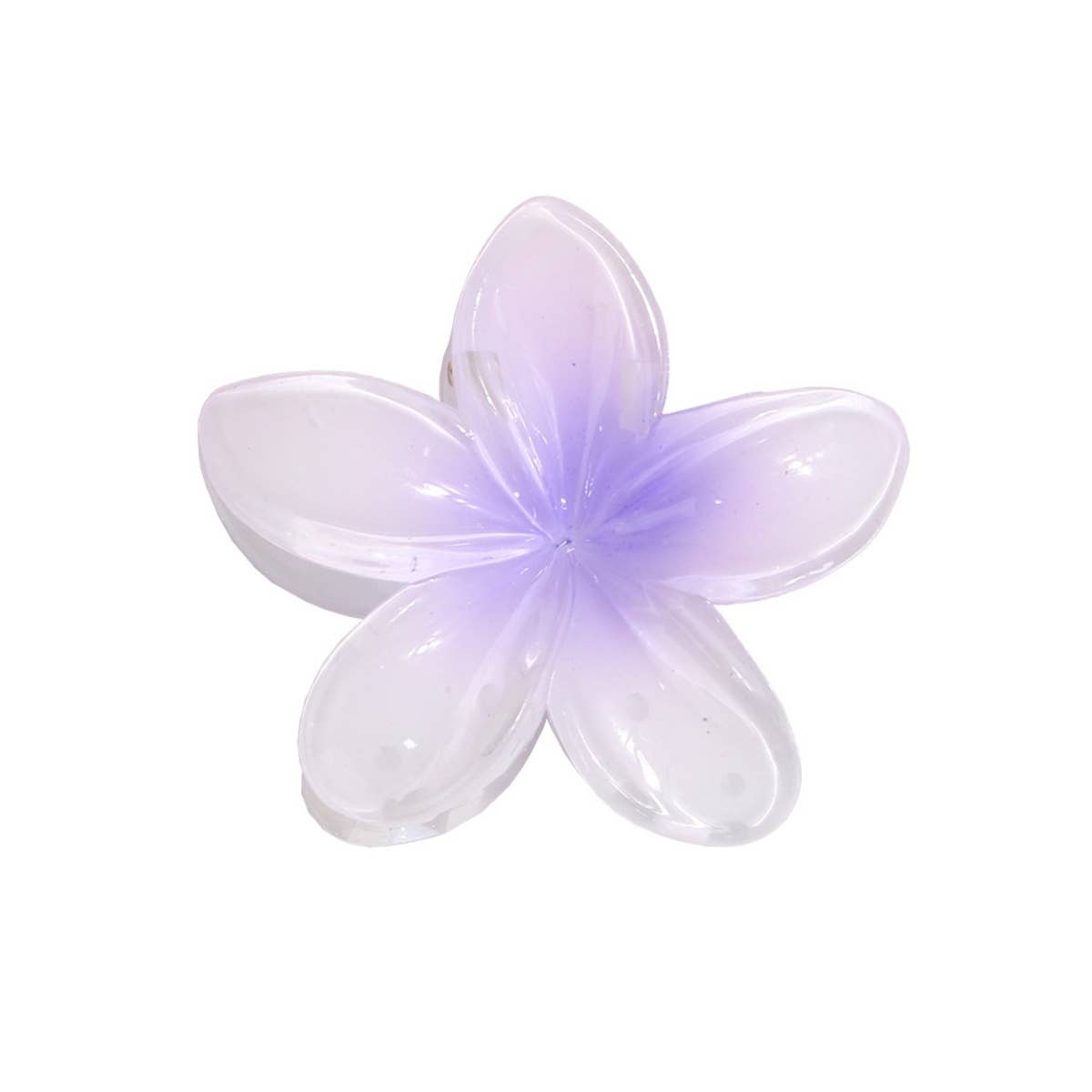 CWASC1691_FASHION CLAW COLOR FLOWER HAIR CLIP SHARK CLIP