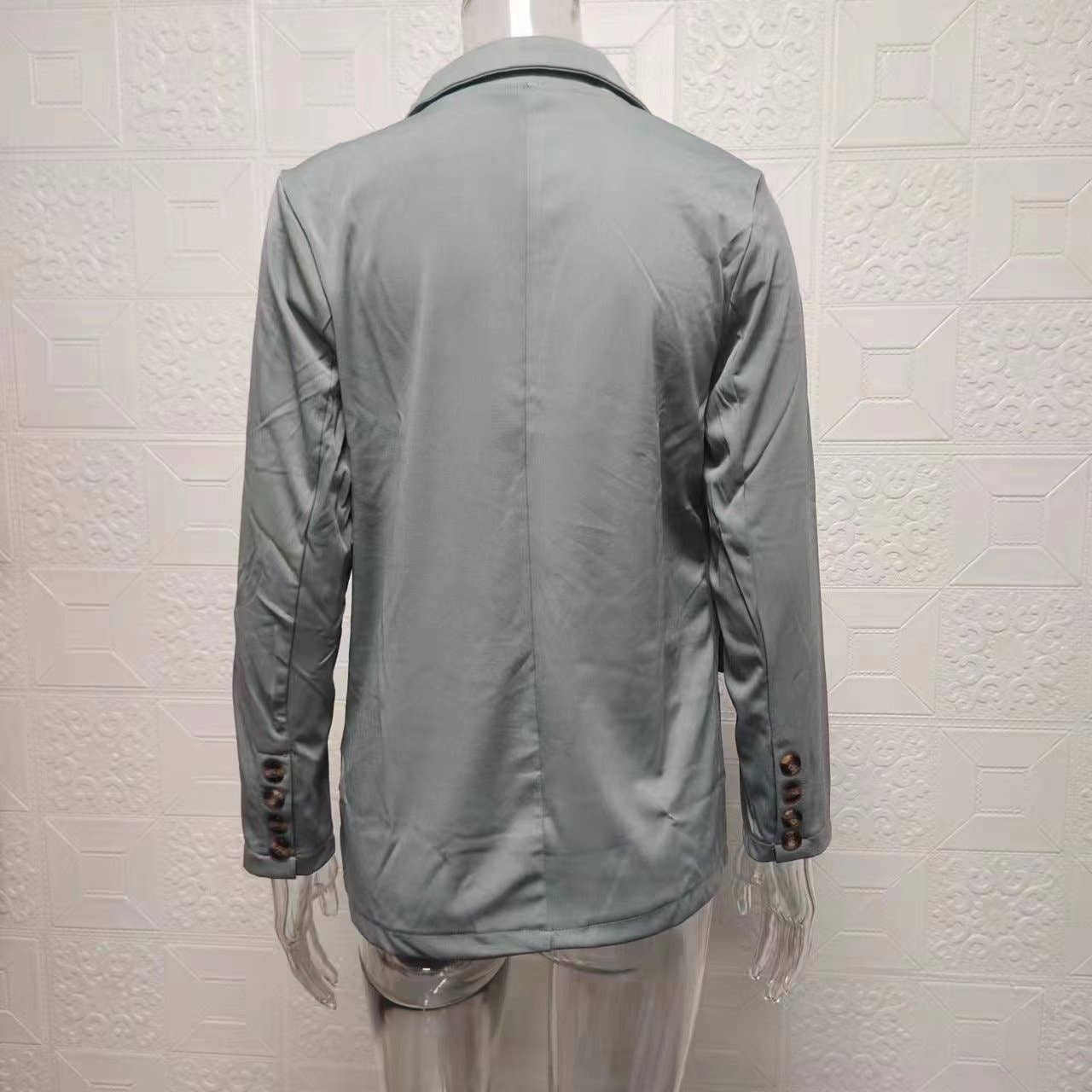 Chic Lapel Blazer and Pants Set for Women