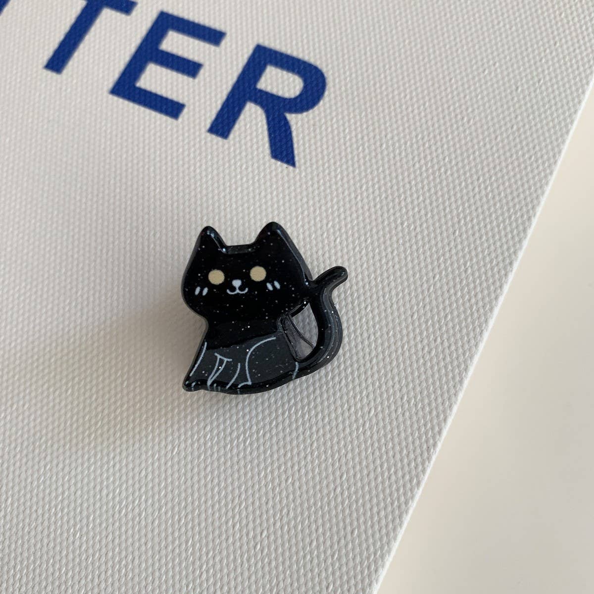 CWAHA07727_HALLOWEEN GHOST PUMPKIN BAT ACRYLIC HAIR CLAW