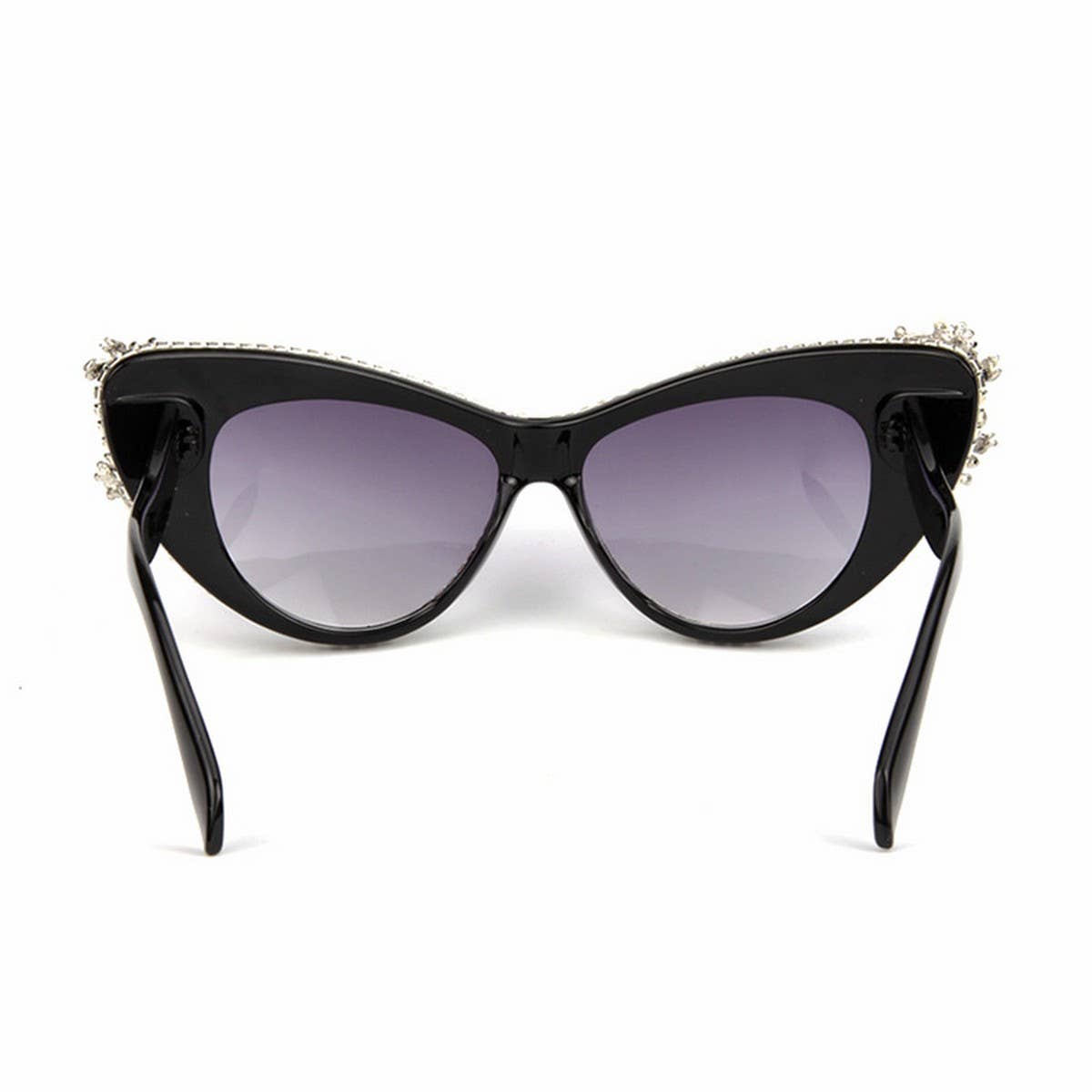 VINTAGE DIAMOND JEWELRY CAT'S EYE SUNGLASSES