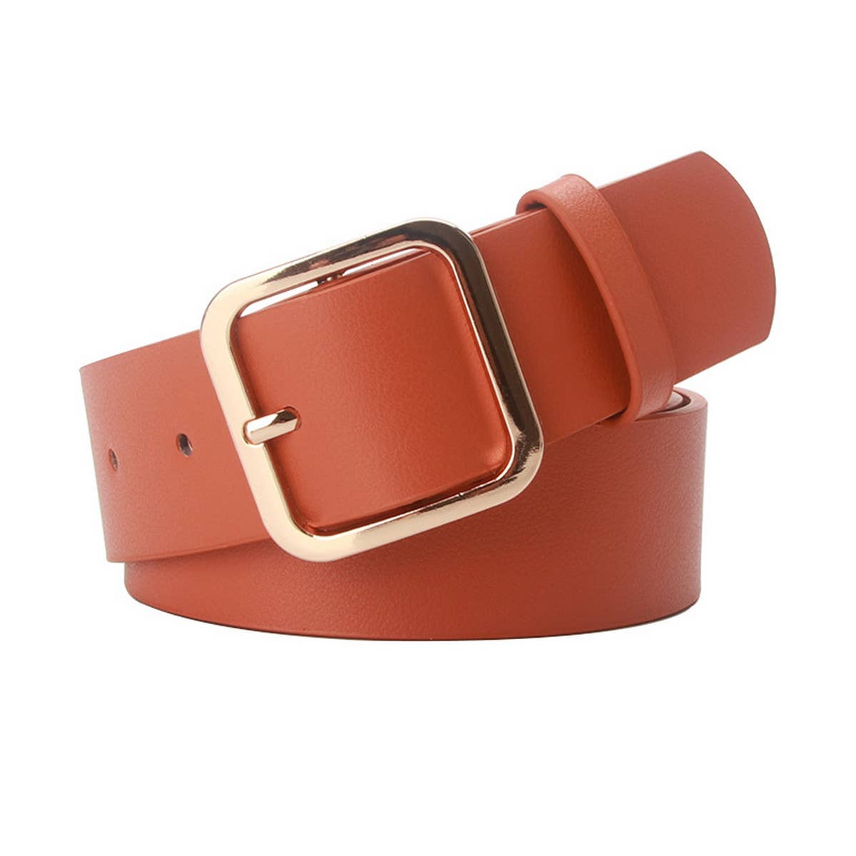 CWABE0925_CASUAL SQUARE BUCKLE BELT