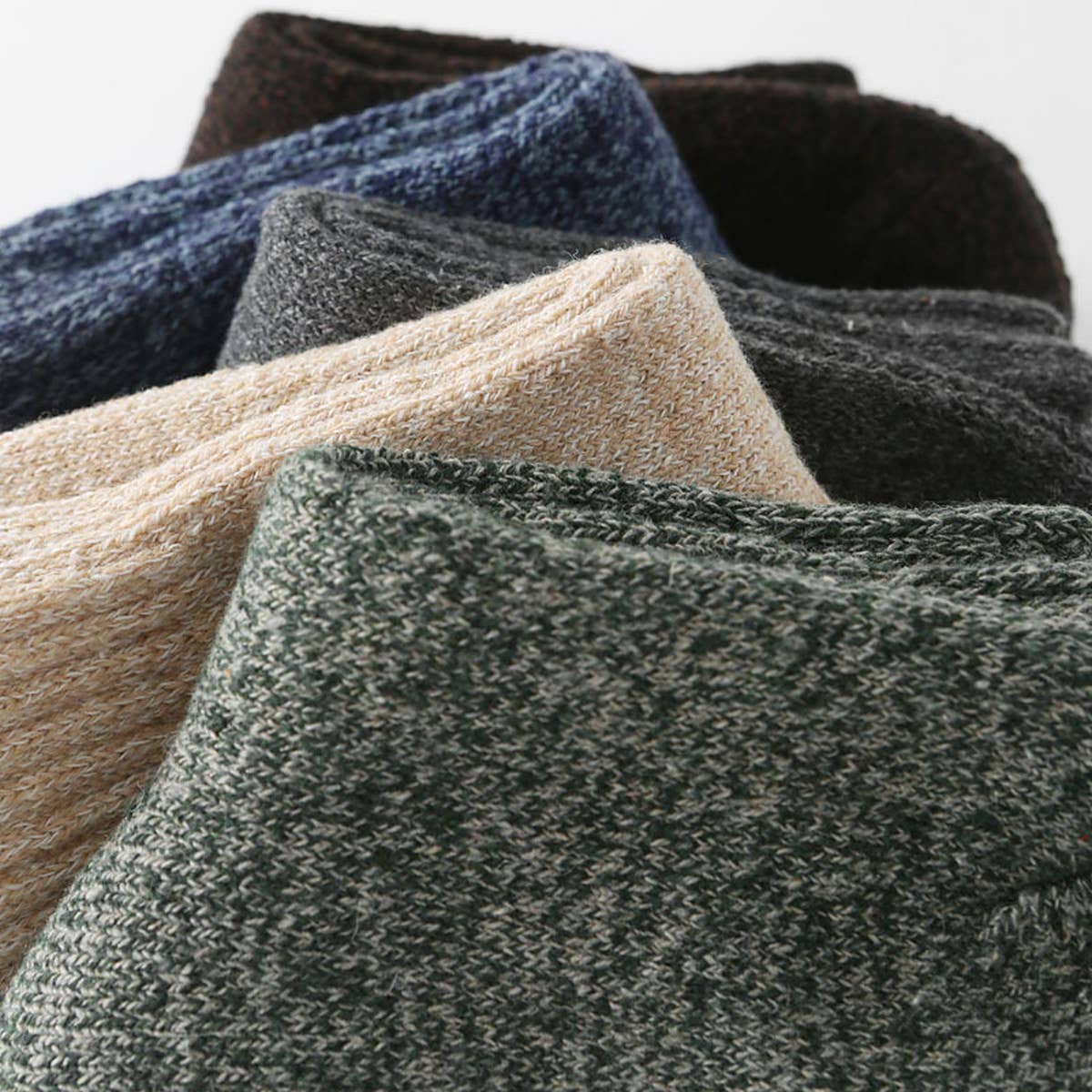 5 PAIRS PER PACK OF SIMPLE VINTAGE THICKENED SOCKS_CWMS0689