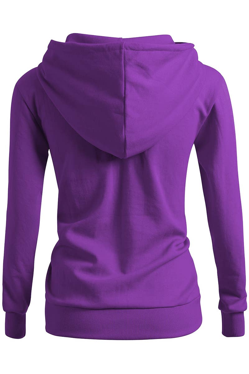 KWOHOL043_Lightweight Thin Zip-Up Hoodie Jacket