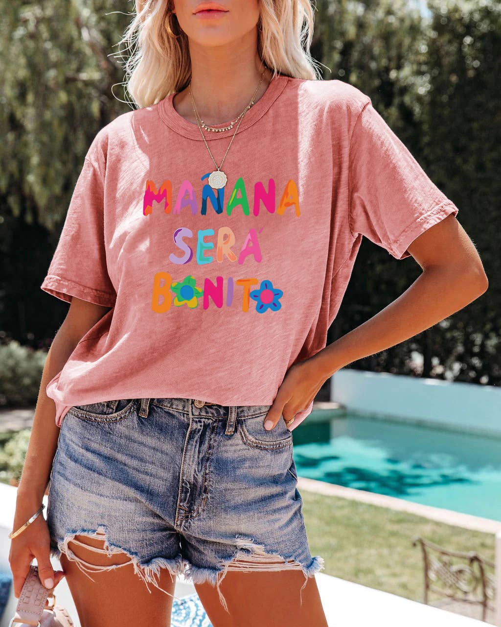 BREATHABLE PRINTED MOTHER'S DAY BLOUSE