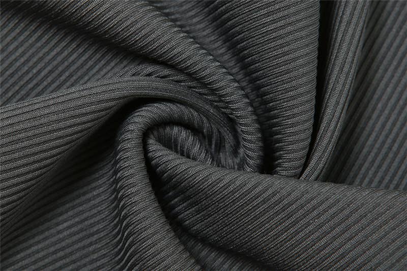 Bell Sleeve Crop Top & High Waist Flare Pants Set