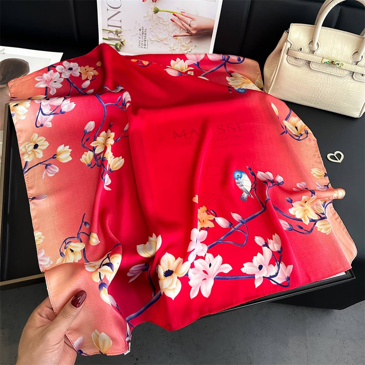 NEW SWEET PRINTED VERSATILE SUNSCREEN SCARF SHAWL_CWASC1434