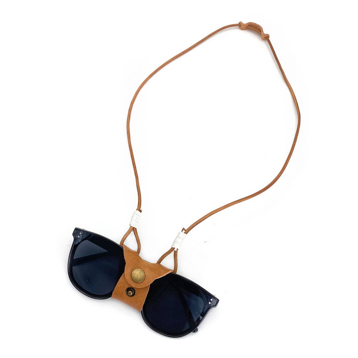 DOUBLE BUCKLE GLASSES CHAIN LANYARD