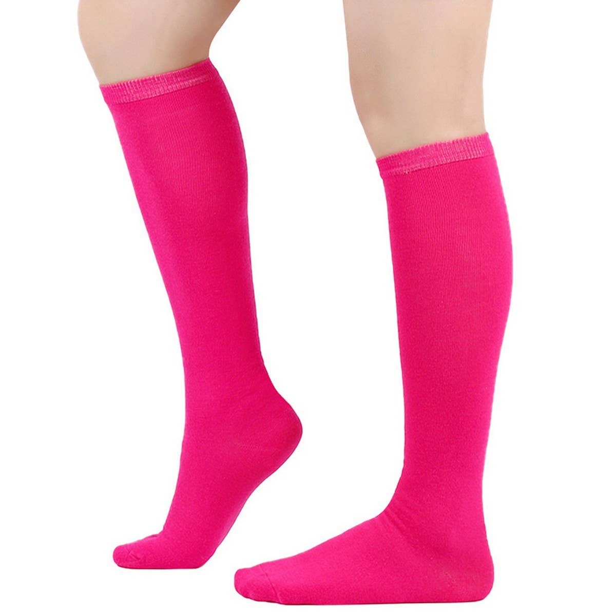 CWMM10064_WOMEN KNEE-HIGH SOCKS FOR SCHOOL &AMP  PERFORMANCE