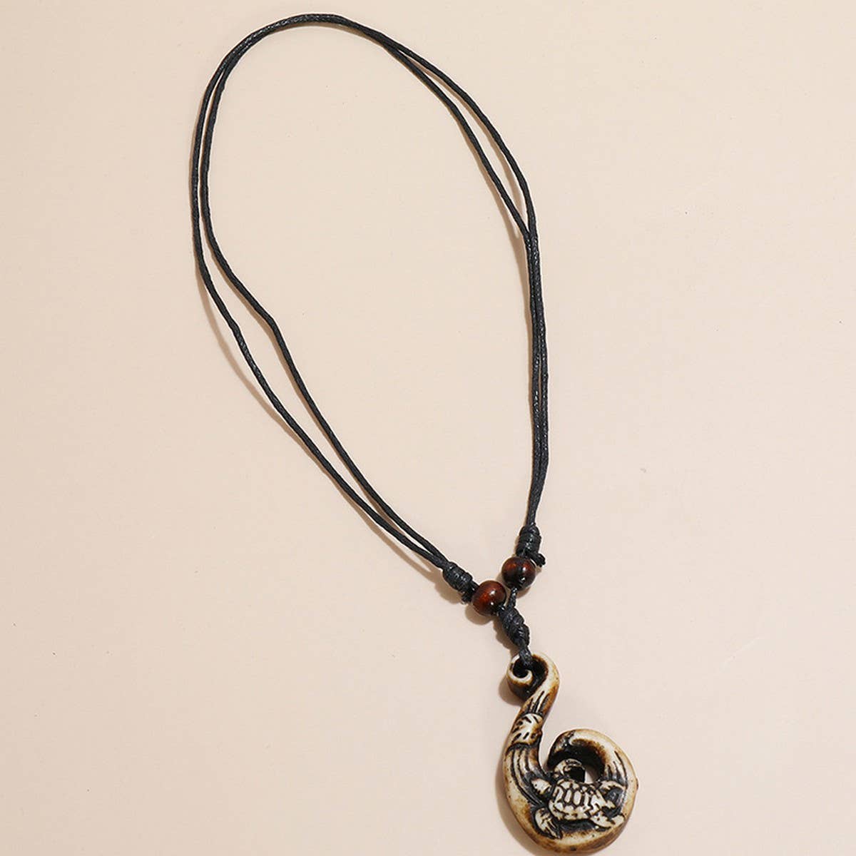CREATIVE RETRO RESIN MEN'S LONG NECKLACE