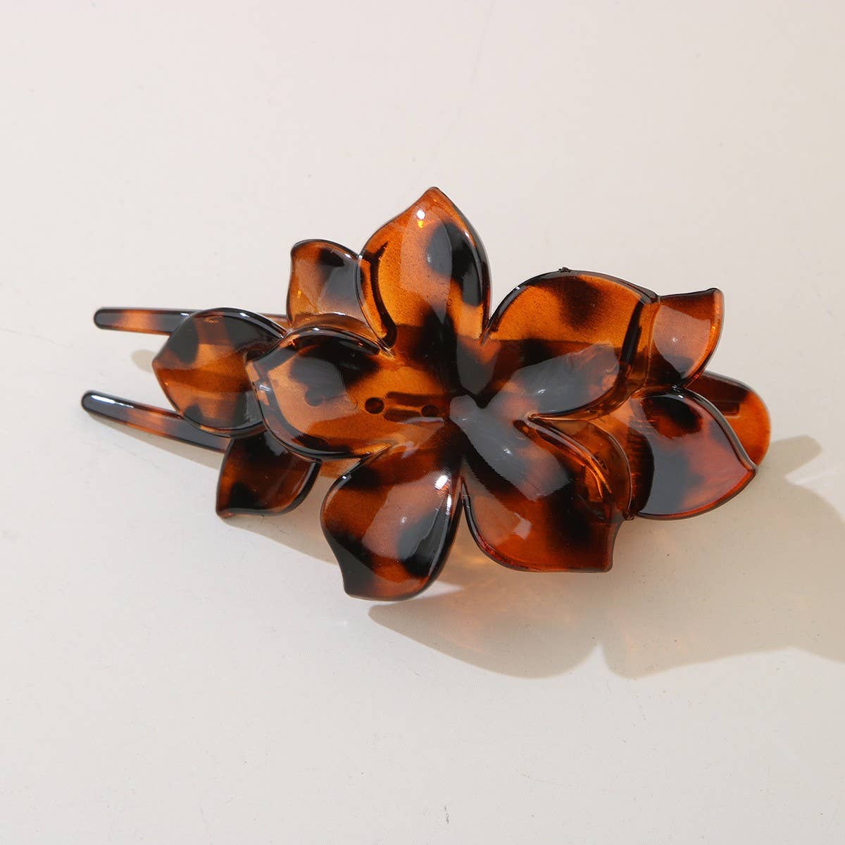 CWAHA07409_FLORAL DUCKBILL HAIR CLIP FOR WOMEN