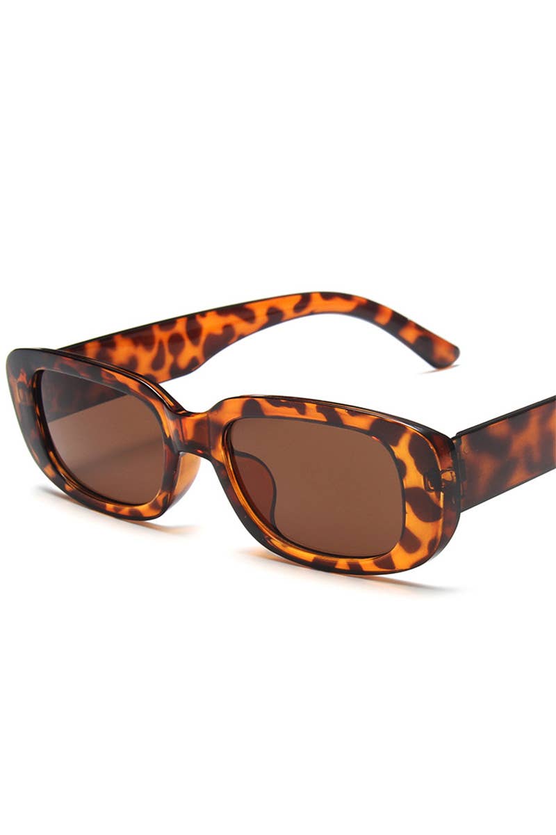 Trendy Small Square Sunglasses for Women, UV400