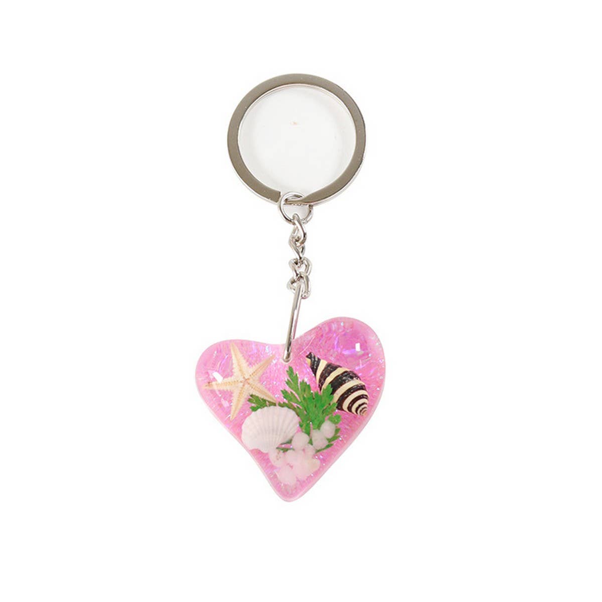 NEW OCEAN SERIES METAL CAR KEYCHAIN PENDANT