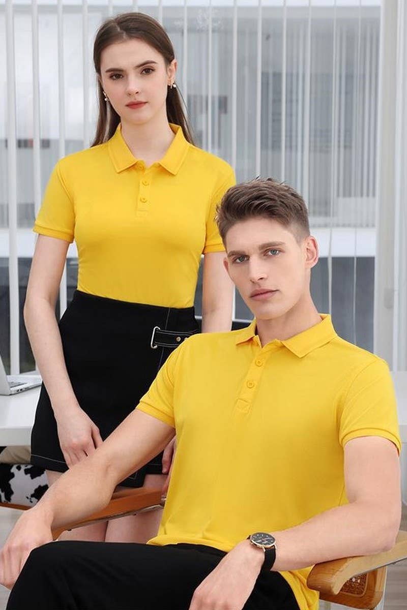 CWTBLS02429_WORKWEAR COLLARED SHORT SLEEVE POLO T-SHIRT