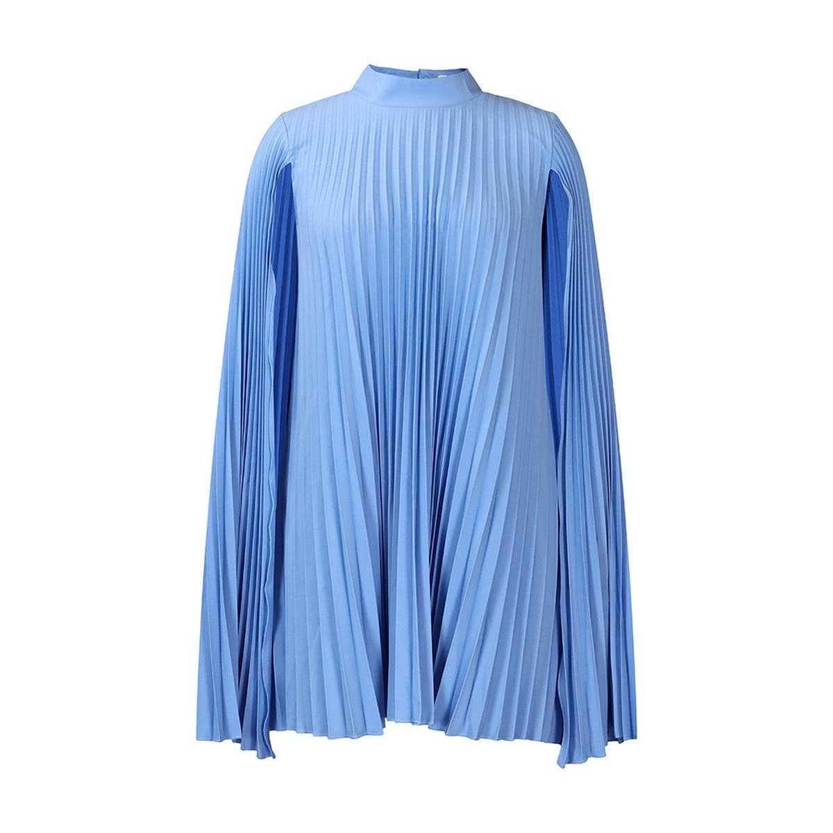 FASHION LOOSE CAPE BAT SLEEVE PLUS SIZE DRESS_CWDMD3703