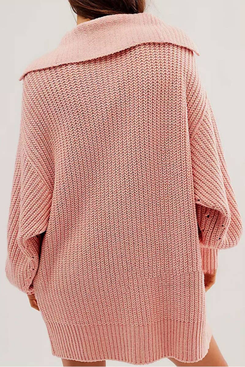 CWOCAL2203_FASHION BAGGY LAPEL LONG SLEEVE SWEATER CARDIGAN