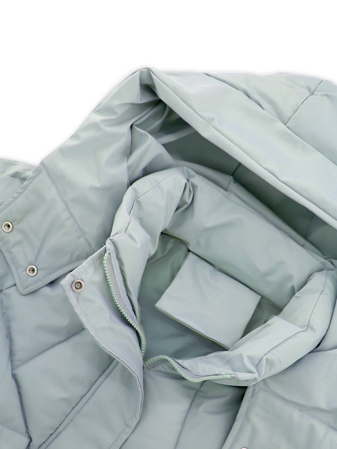 Cap keep warm medium length cotton-padded coat