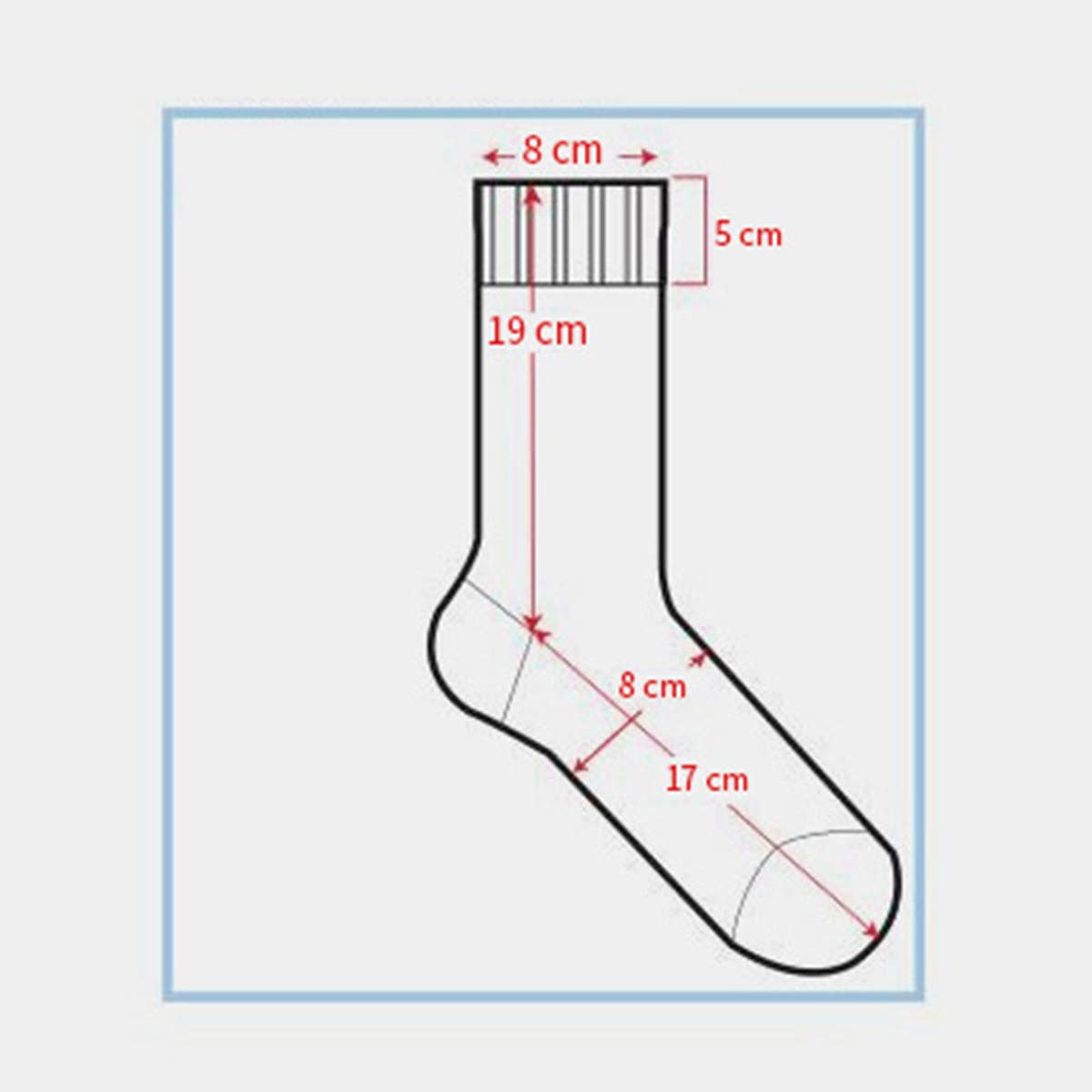 CASUAL BREATHABLE PERSONALIZED SOCKS_CWMS0178