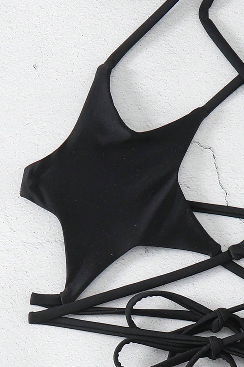 CWMW0828_NEW SPLIT STAR HIGH-END SUIT SWIMSUIT