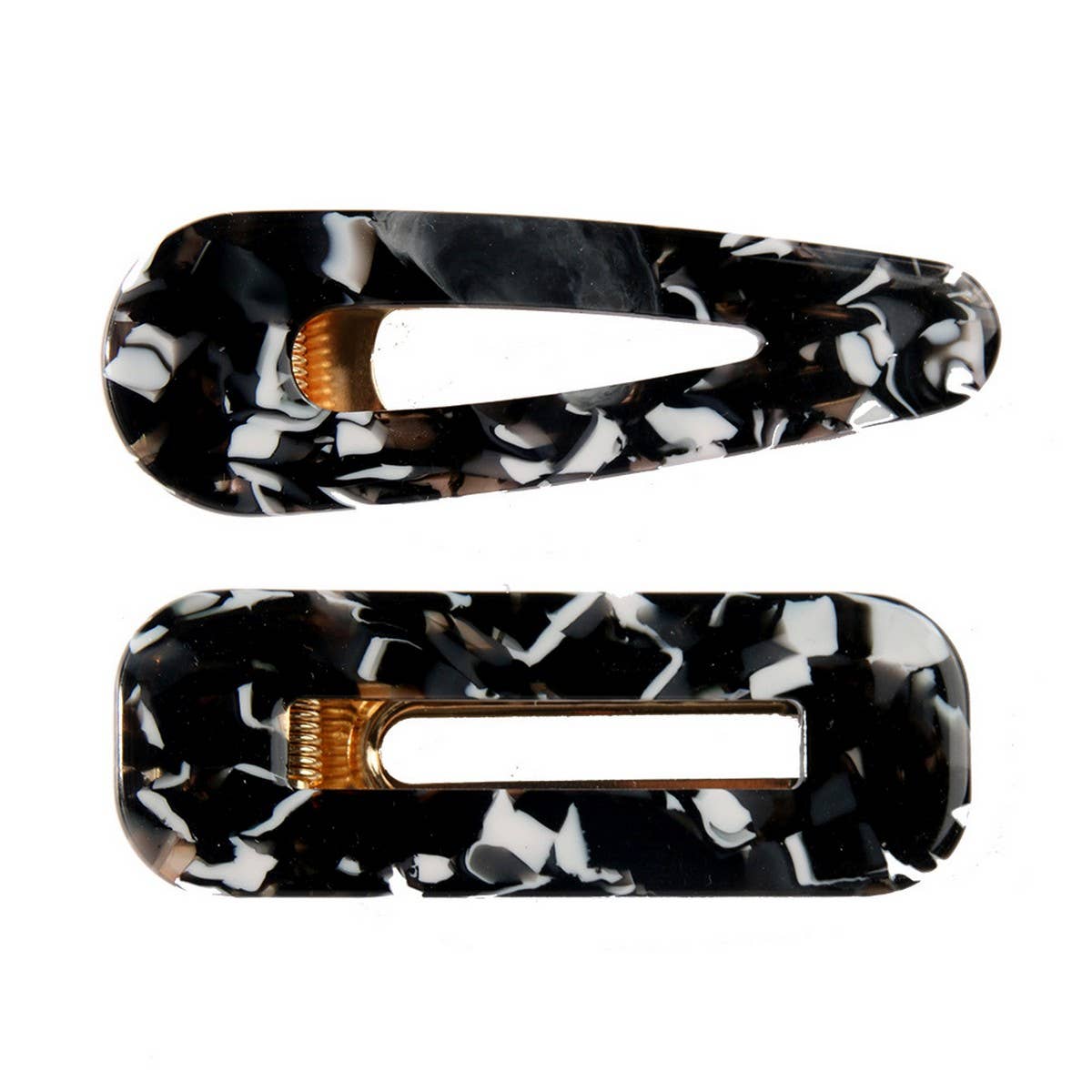 CWAHA07414_2PCS ACRYLIC HAIR CLIPS SET FOR WOMEN