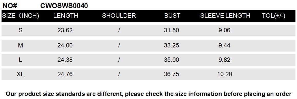 CWOSWS0040_Round Neck Short Sleeve Striped Knit Sweater