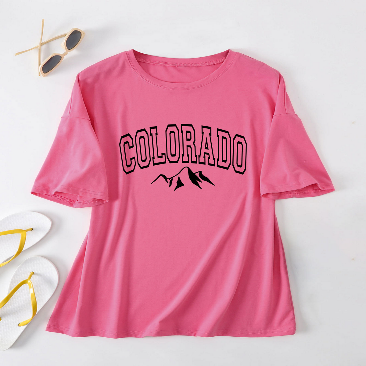 Women¡¯s Basic Tee, Baggy Fit, Stylish Design