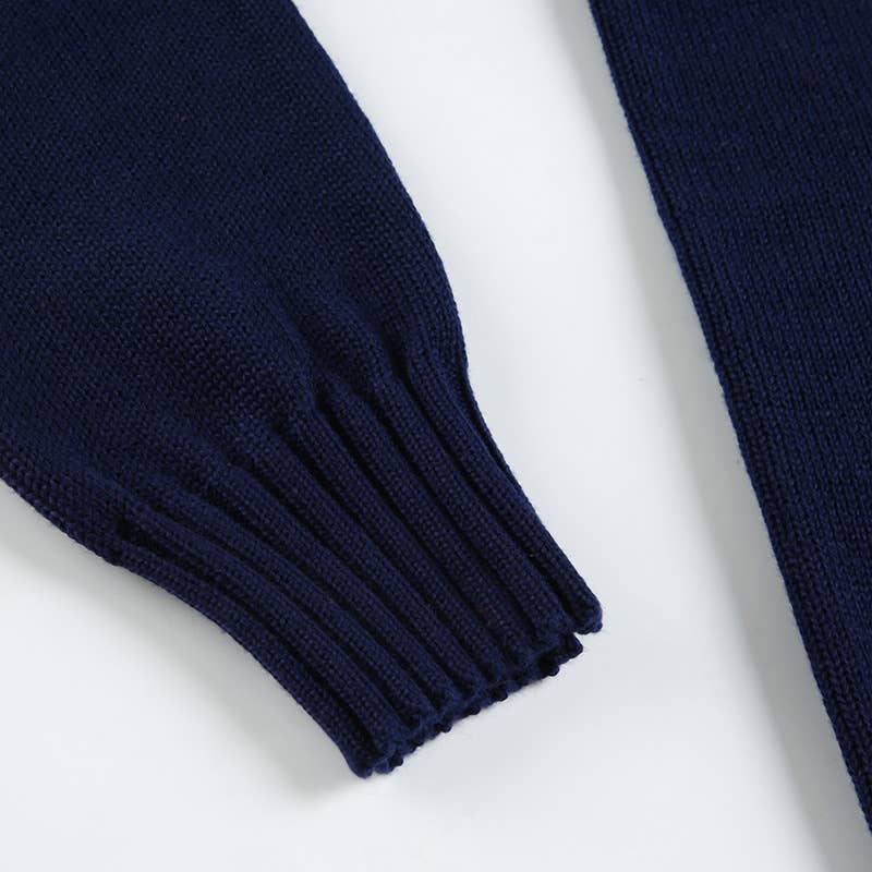 BRITISH STYLE FLAG CASUAL LONG-SLEEVED SWEATER