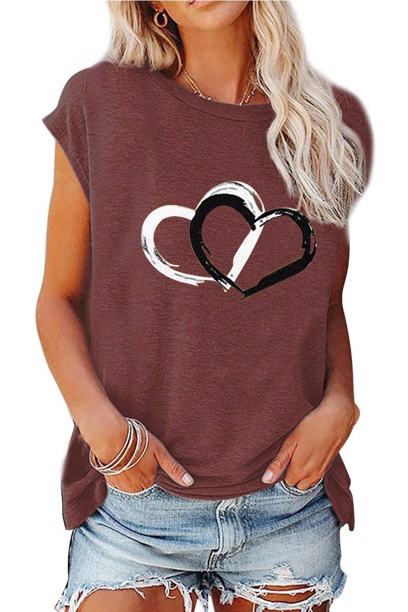 CWTTS1445_SUMMER LOOSE OFF-SHOULDER SHORT-SLEEVED T-SHIRT