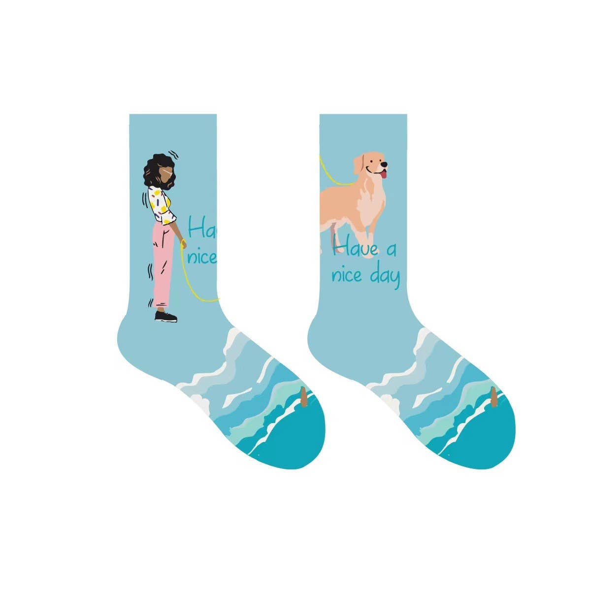 CASUAL ALL-MATCH MID-CALF SOCKS_CWMS1010