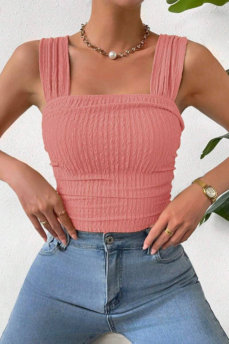 CWTTK1180_SQUARE NECK STRAP CROP TANK TOP