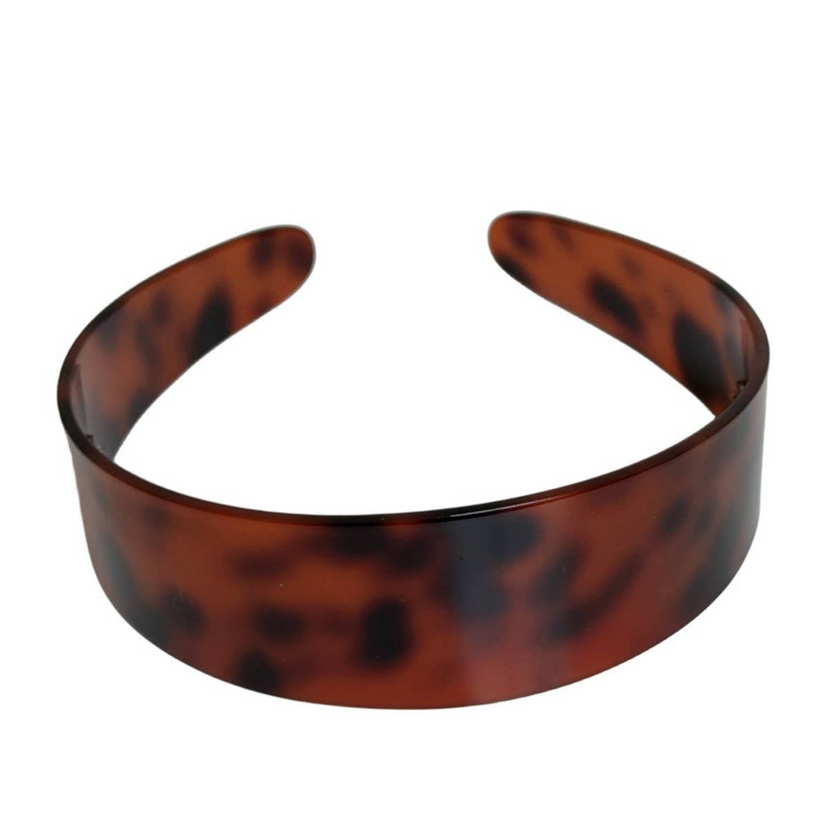 LEOPARD PRINT NON-SLIP WIDE BRIM HEADBAND