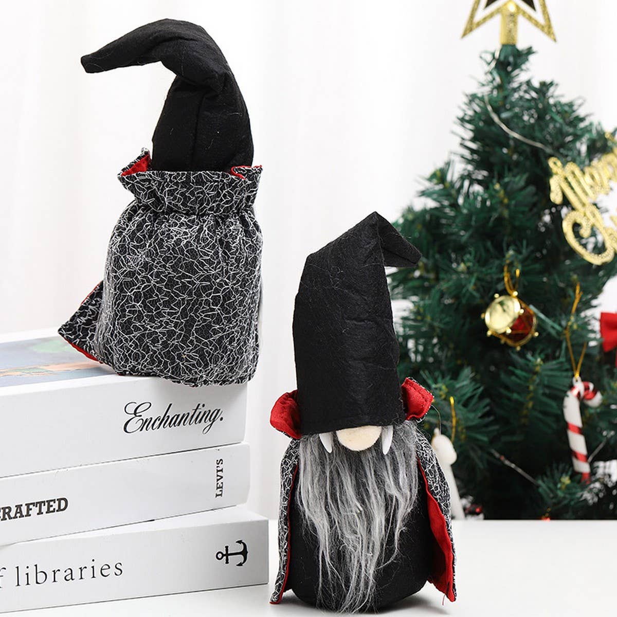 HALLOWEEN DWARF DECORATION FACELESS DOLL ORNAMENTS