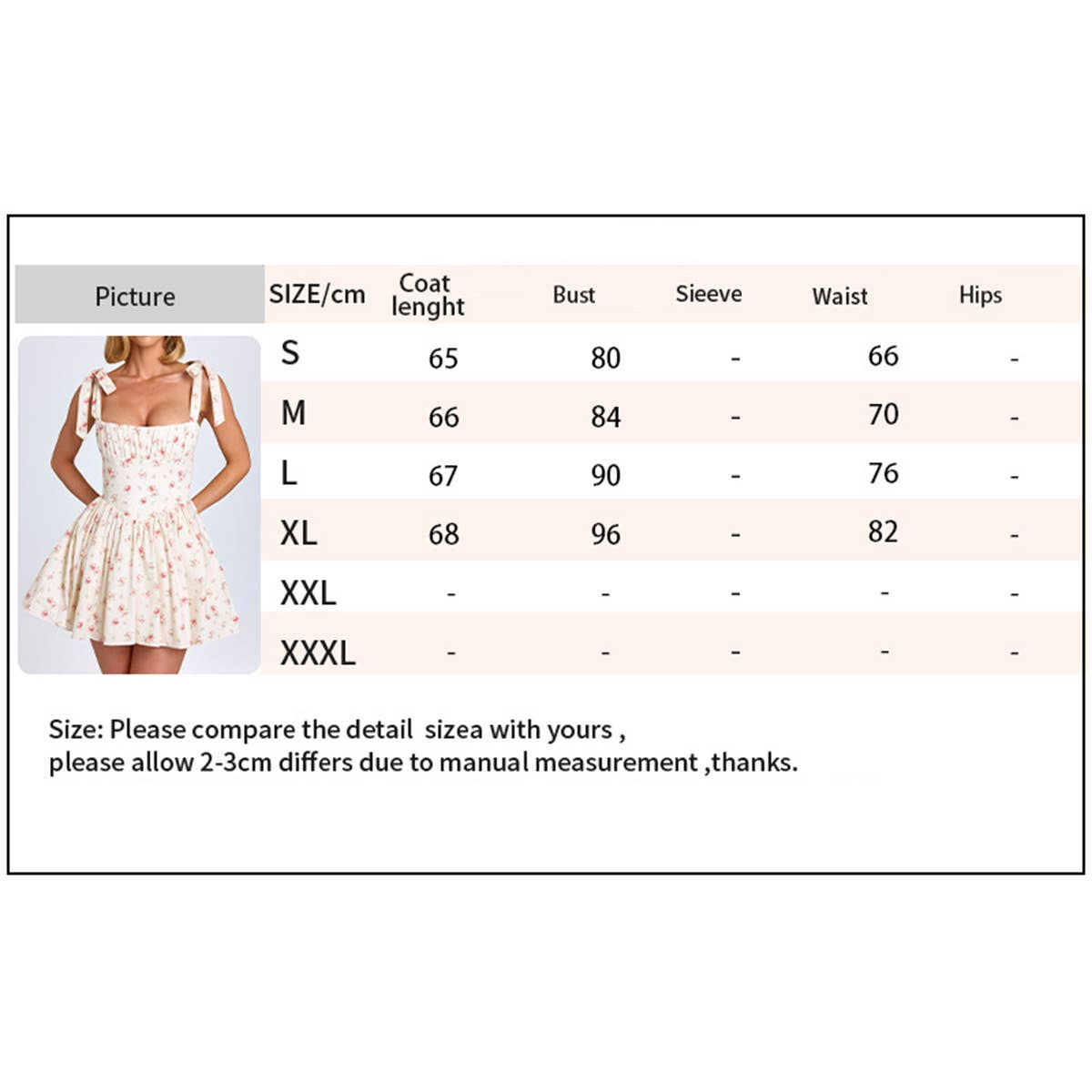 Fashionable square neck high-waist dress