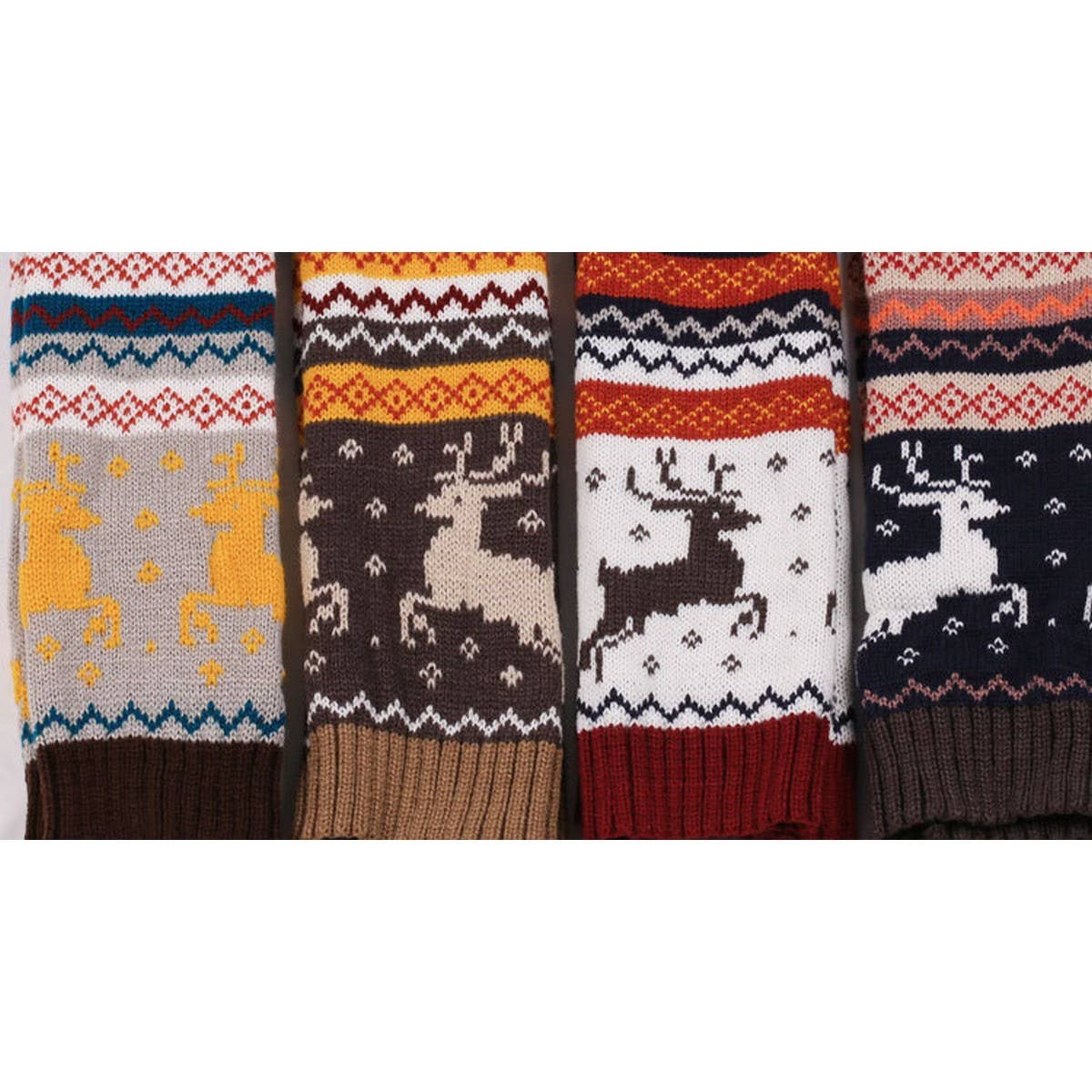 CWMS0820_Christmas Knitted Deer Leg Warmers