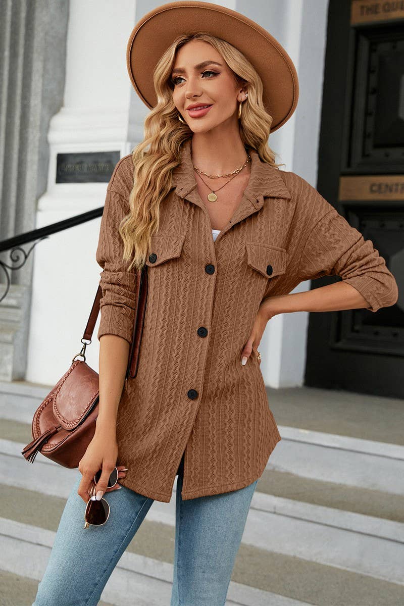 CWOCO1163_AUTUMN AND WINTER THREE-DIMENSIONAL CASUAL JACKET