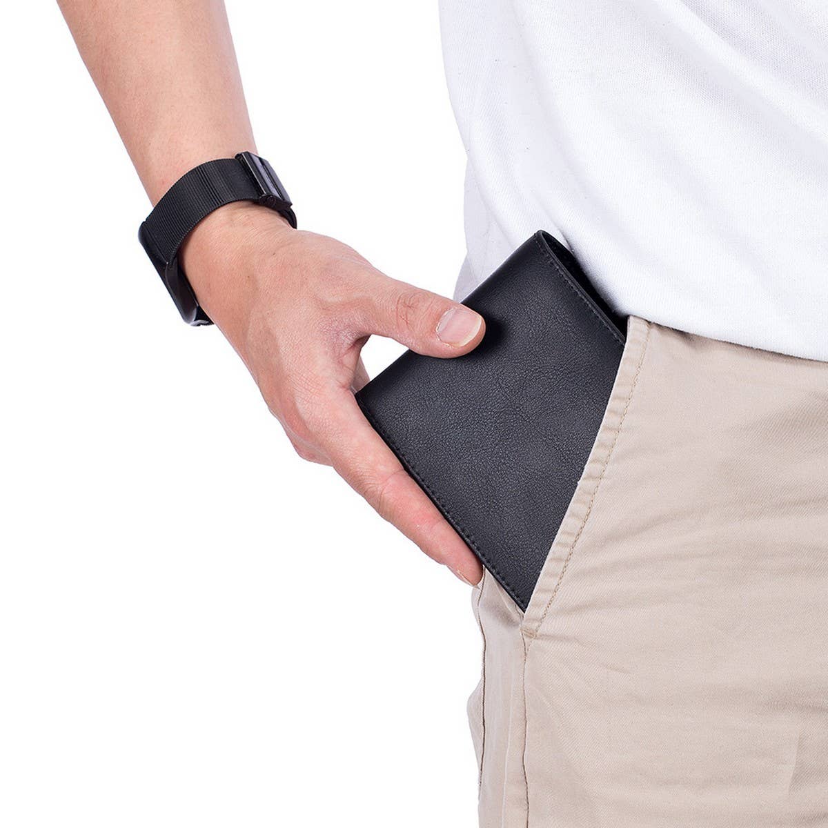 COWHIDE TRI-FOLD WALLET MULTI-FUNCTION RETRO WALLET_CWAB3709