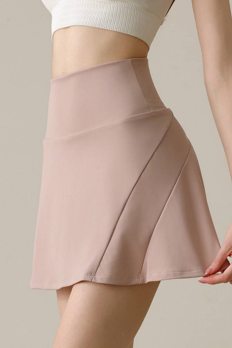 CWBSS0171_ANTI SLIP SPORTS YOGA  SHORT SKIRT