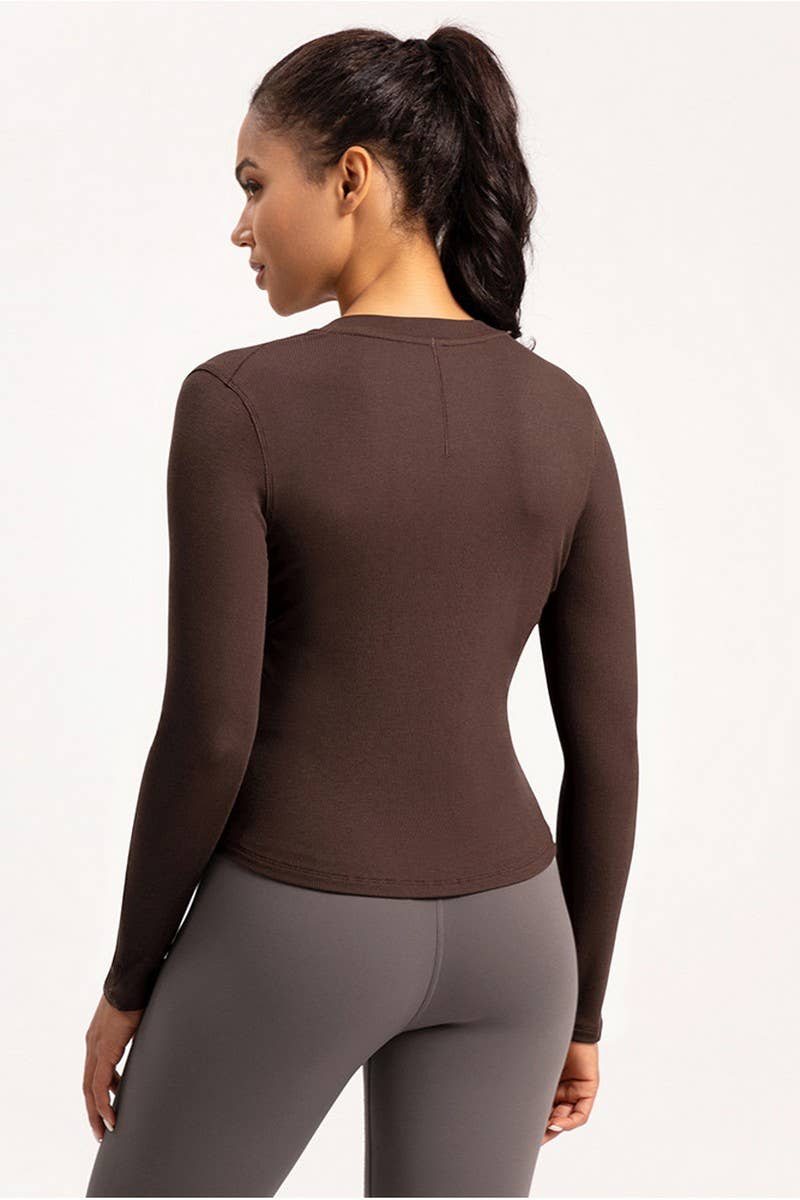 CWTBLL2921_MODAL SPORTS YOGA WEAR T-SHIRT TOP