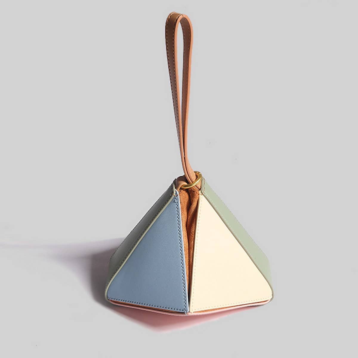 TURKISH STYLE FOLDING TRIANGLE SHOULDER BAG_CWAB1892