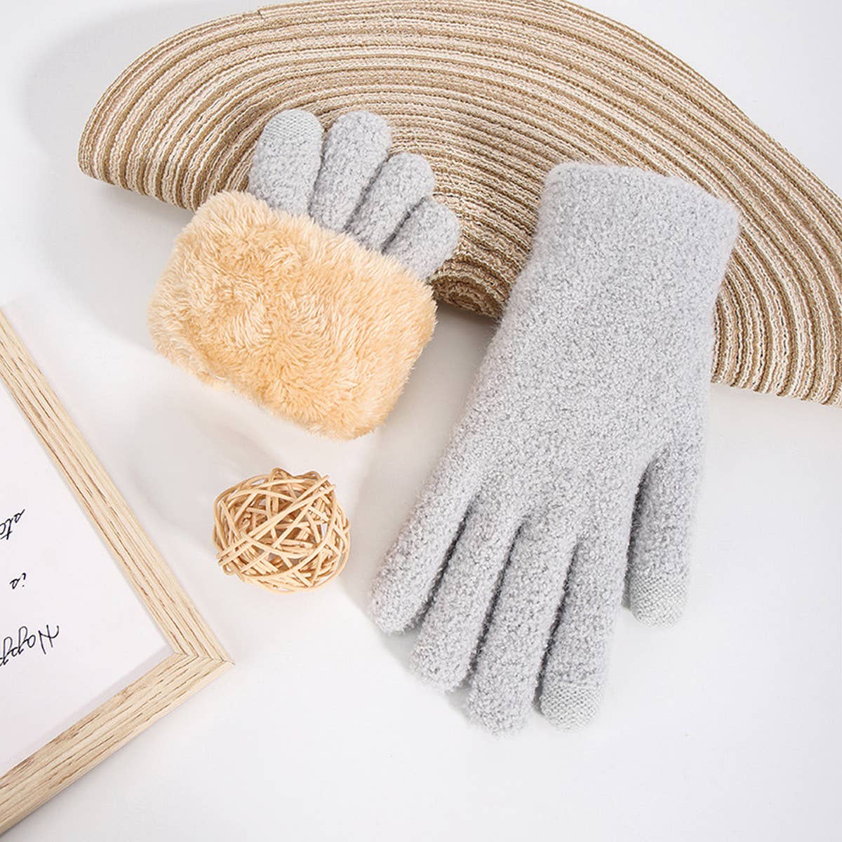 OUTDOOR THICK DOUBLE LAYER KNITTED GLOVES_CWAG0129