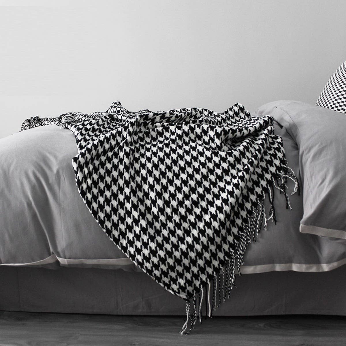 KNITTED SOFT BLANKET NAP SOFA BLANKET