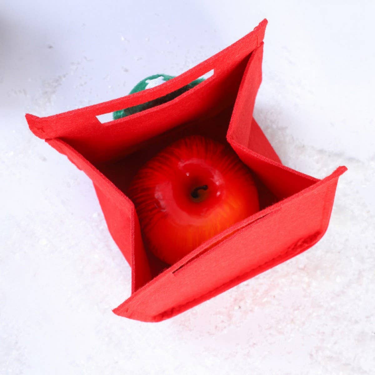 CWMM9364_CHRISTMAS EVE GIFT CANDY APPLE PACKAGING GIFT BAG