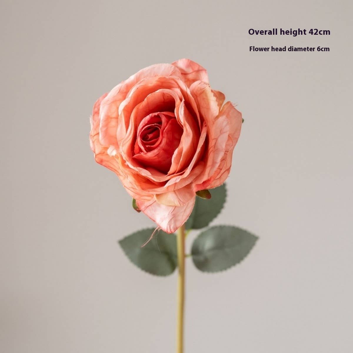 Elegant Burnt Edge Rose Bouquet for Table Decor