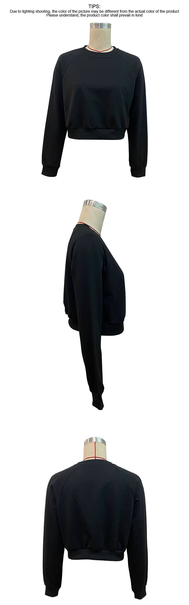 Casual sports shoulder sleeve hoodie