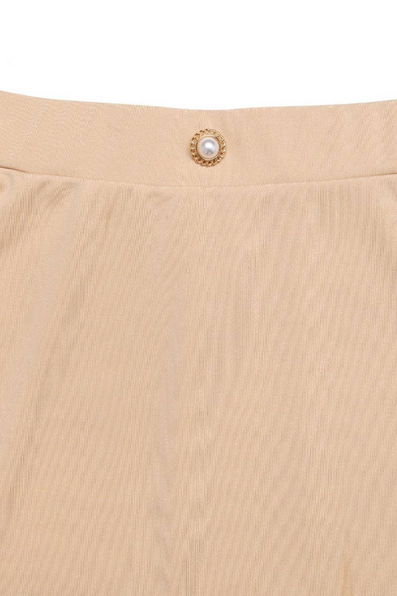 CWBMS0462_BUTTON DETAIL TIERED CASUAL VACATION SKIRT