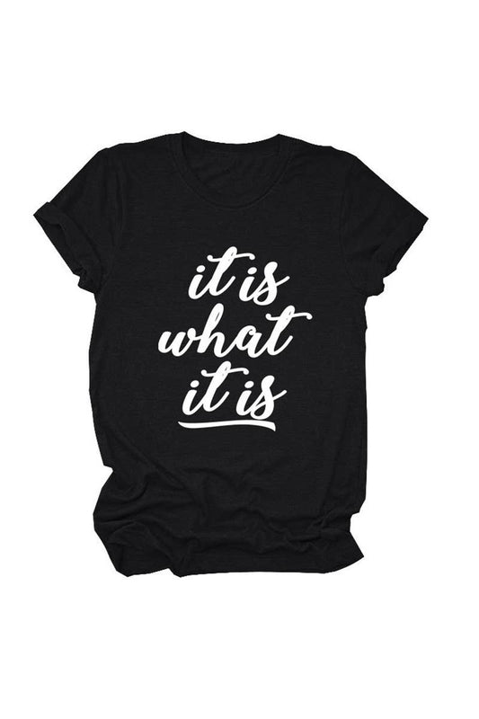 CWTTS1556_SUMMER LETTER CASUAL SHORT-SLEEVED T-SHIRT