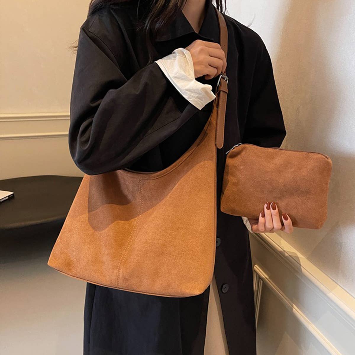 2024 NEW LAZY STYLE SIMPLE COMMUTER TOTE BAG_CWAB3274