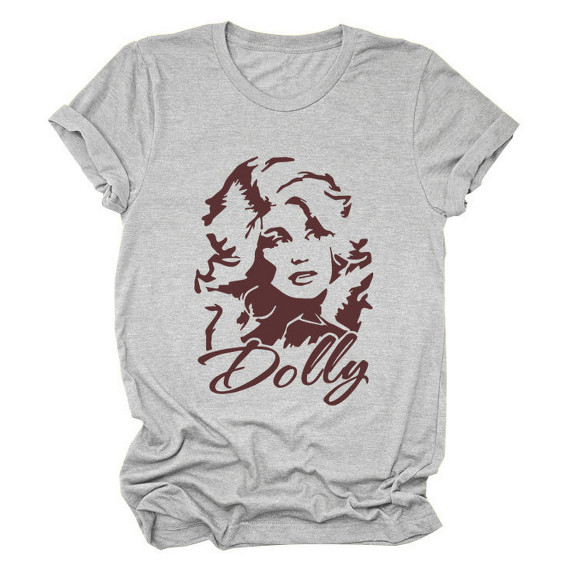 Trendy Women¡¯s Tee ? Casual Round Neck Shirt